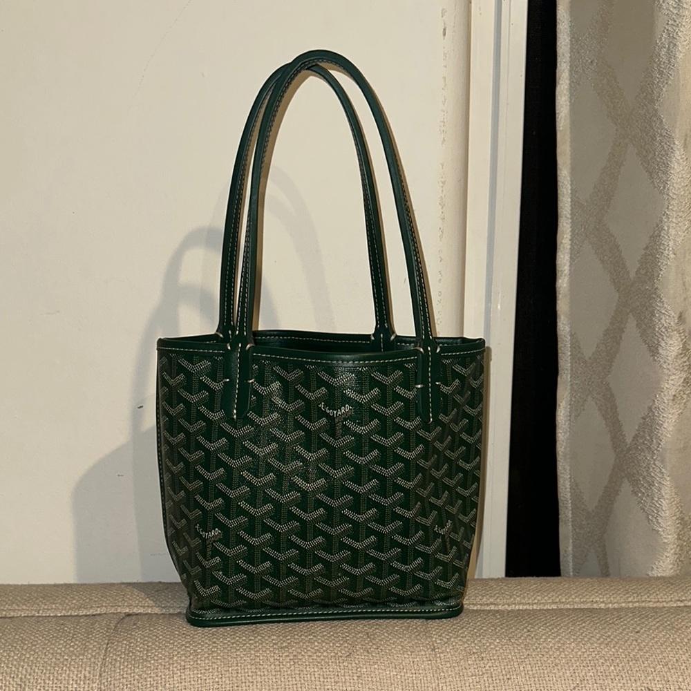 Goyard Green Mini Anjou